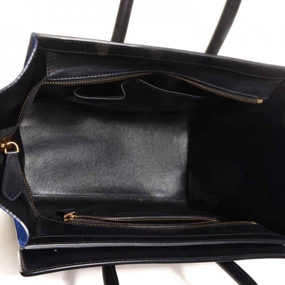 ❌ SOLD ❌ Celine Mini Tri-color Luggage Tote Bag - Picture 5 of 8